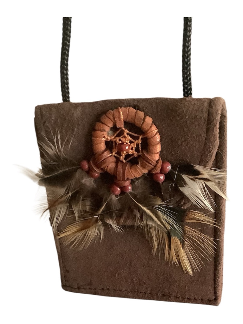 Adorable dream-catcher pouch-pendant